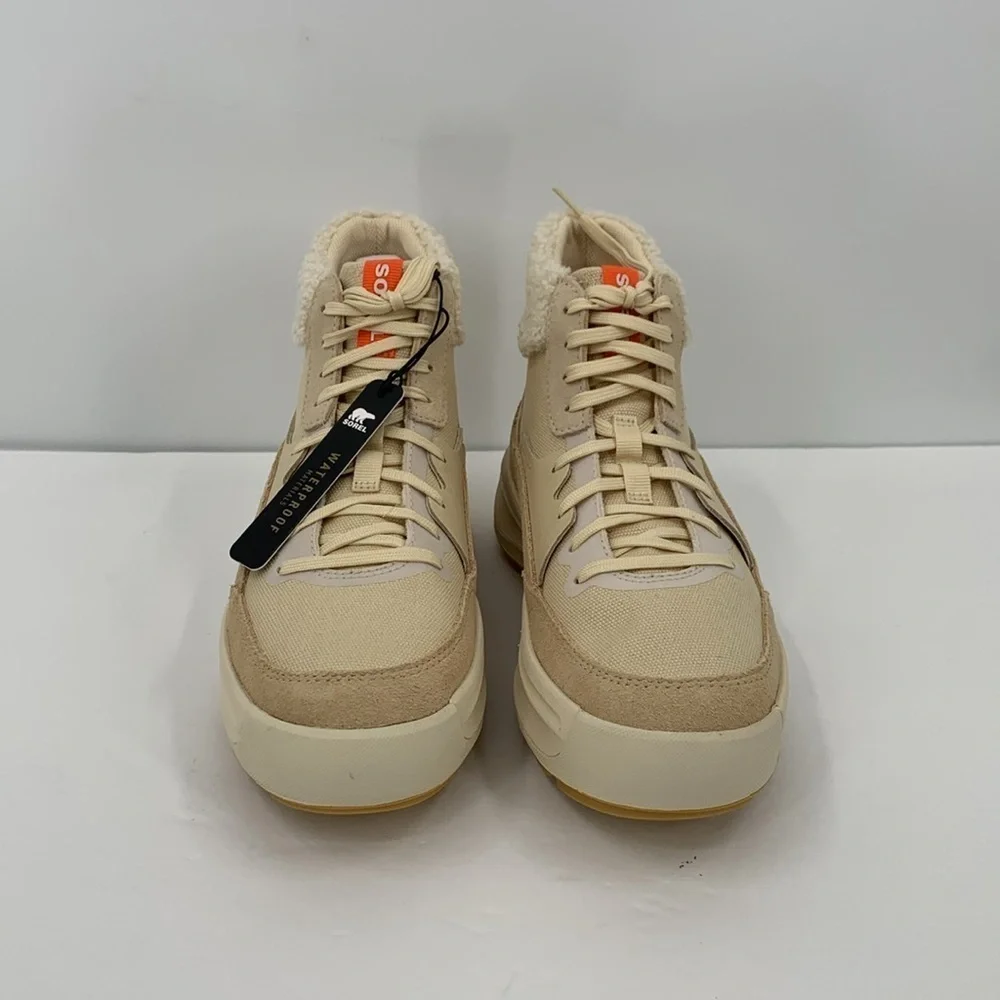 Sorel x Calia Out n About ONA mid sneaker boots winter waterproof tan new 7